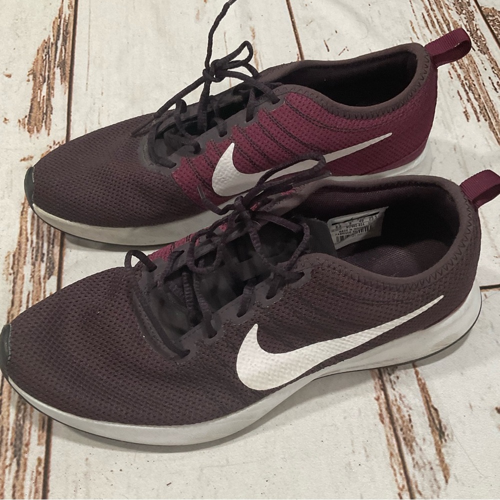WOMENS NIKE DUAL TONE RACER PURPLE MAGENTA RUNNING SHOES